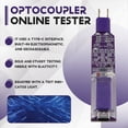 thumbnail image 5 of Comprobador de Optoacoplamiento en Línea Comprobador de Optoacoplador Multifunción Herramienta de Detección para Tubo MOS de Transistor Tubo de Potencia IGBT, 5 of 5