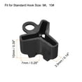 thumbnail image 2 of Uxcell Plastic Fishing Hook Bonnets Treble Hook Covers Fit for 9,10, Black 50 Pack, 2 of 6