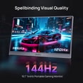 thumbnail image 5 of 16.1inch 100% sRGB 144Hz Portable Monitor Laptop Display with Type C Mini HDMI,with Storage Bag, 5 of 6