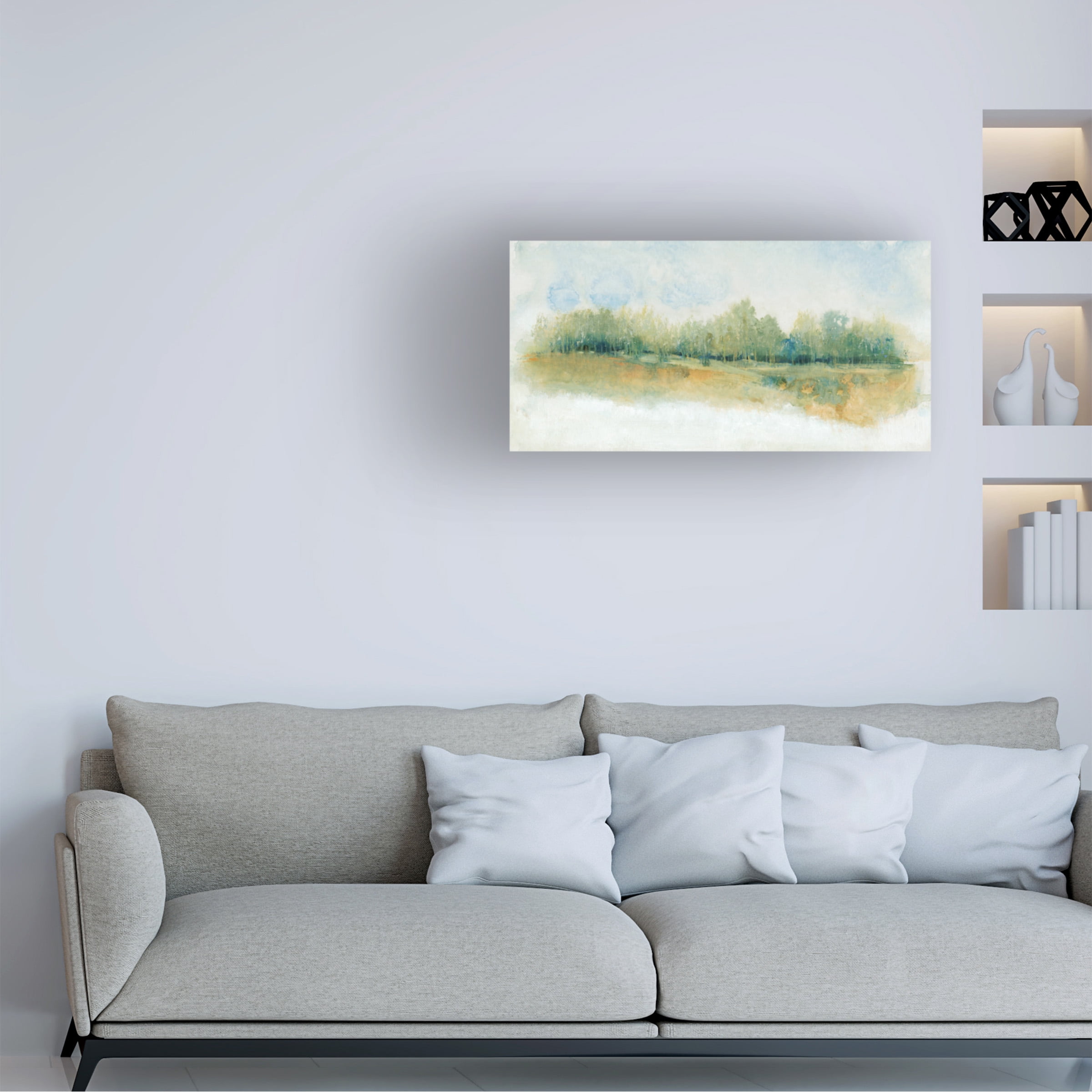 Tim O Toole 'Wind Break I' Canvas Art