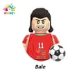 thumbnail image 4 of Juguetes para niños Estrellas de fútbol Bloques de construcción Jugador deportivo Bailey Messi Ronaldo Mini figuras de acción Juguetes para niños Regalos de Navidad, 4 of 5