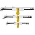 thumbnail image 3 of CSChome Pet Tie Pet Collar Lapel Collar with D-ring Adjustable Buckle Polyester Pet Dog Cosplay Necktie, 3 of 7