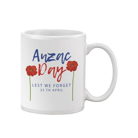 

Anzac Day Two Poppies Mug Mug - Image by Shutterstock