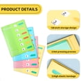 thumbnail image 6 of SKYDUE A4 Expanding File Folder，Folder Organizer with 12 Pockets，Letter Size Colored Filing Folder Designed for Saving Receipt and File, 6 of 7