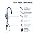 thumbnail image 5 of Kraus Crespo 16.25" Commercial Single Handle Kitchen Faucet, Stainless Steel, 5 of 6