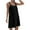 Black, variant on Womens Dresses Summer New Solid Color Loose and Comfortable Casual Strap Dress with Hanging Strap Round Neck,Sizes S-3XL