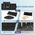 thumbnail image 3 of Pesas de tobillo ajustables ZELUS de 1 a 5 libras para mujeres y hombres (de 2 a 10 libras), 3 of 7