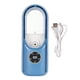 thumbnail image 2 of Ventilador de mesa mini ventilador de escritorio sin paletas luz LED humidificador portátil alimentación USB silencioso para oficina y dormitorio, 2 of 8