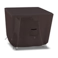 thumbnail image 2 of Square Patio Table Cover 18 Oz Waterproof - 100% Weather Resistant Outdoor Square Table Cover with Air Pocket and Drawstrap for Snug Fit (Coffee, 29" H x 46" W x 46" D), 2 of 7