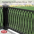 Krylon Rust Protector Enamel Spray Paint, Flat, Black, 15 oz.
