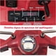 thumbnail image 3 of Moto Eléctrica Montable Costway Vespa 6 V con Ruedines para niños rojo, 3 of 10