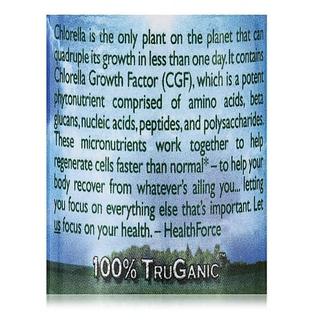 Chlorella Manna™ - Tabs, 40 count VeganTabs™