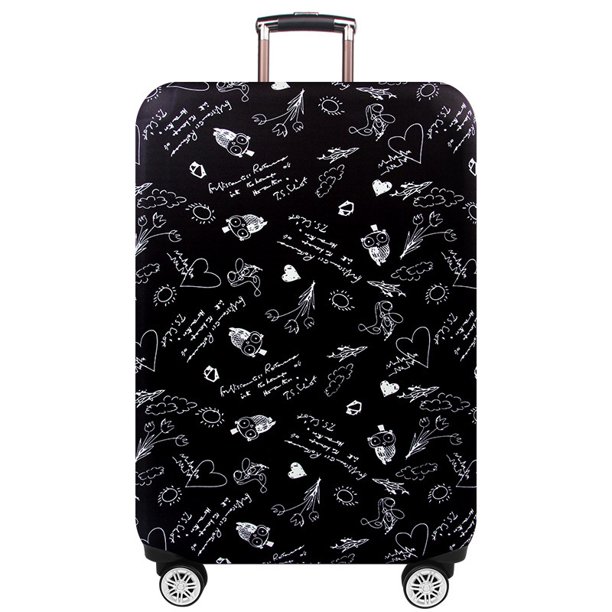 Colorido Elástico Equipaje Cubierta Protectora Maleta Caso Espesar Lavable Carro Manga De Para 18-32 Pulgadas Accesorio huangjie unisex