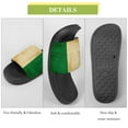 thumbnail image 7 of GZHJMY Stylish Slides for Women Men, Italian Flag Soft Flexible Slip-on Sandals Slippers, 7 of 7