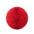 thumbnail image 2 of Wrapables® 6" Set of 5 Tissue Honeycomb Ball Party Decorations for Weddings, Birthday Parties, Baby Showers, and Nursery Décor, Red, 2 of 4