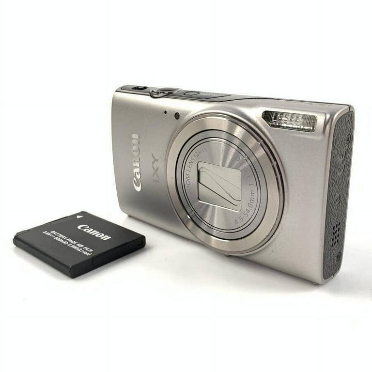Canon PowerShot IXY 650 (ELPH 360) HS Digital Camera (Silver) with