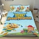 thumbnail image 1 of Henry Hugglemonster Conjunto de sábanas temático, trío de piezas, cómodo y amigable con la piel, diseño único, regalo de decoración para el hogar para familiares, amigos y fans,140cm *210cm, 1 of 6