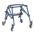 thumbnail image 1 of Nimbo 2G Lightweight Posterior Walker with Seat, Small, Knight Blue, 1 of 2