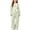 Green, variant on BXJX Girls Knitted Outfit Sets 2 Piece, Casual Spring Fall Long Sleeve Crew Neck Sweaters and Wide Leg Pants Sets Beige Size 7-8 T
