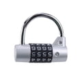 thumbnail image 5 of Multifunctional Combination 4 Digit Security Padlock Gym Locker Drawer Luggage Cabinet Toolbox Door Lock Door Padlock, 5 of 5