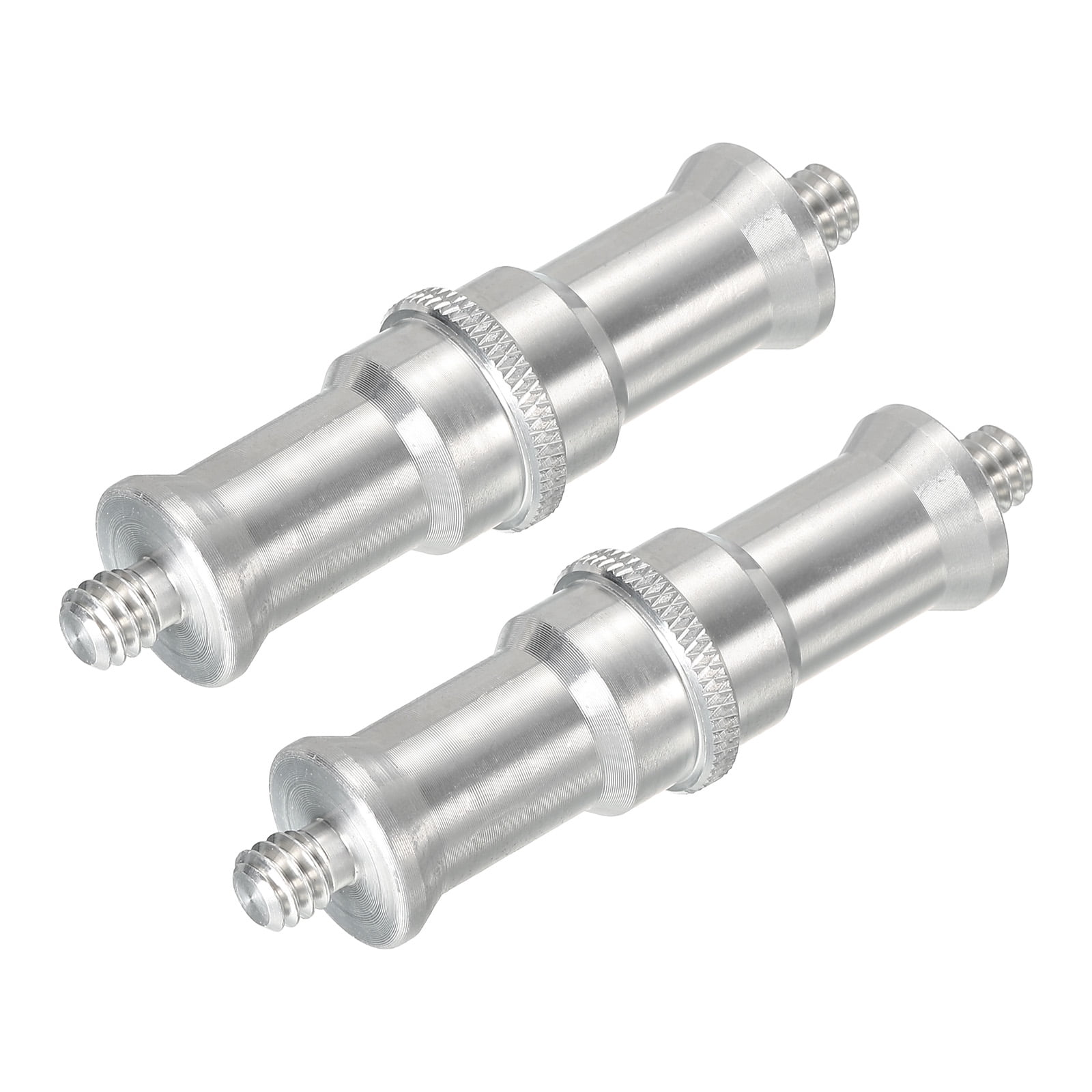 Uxcell Light Stand Adapter 1/4 Male to 1/4 Male Converter Threaded