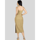 thumbnail image 3 of Vestido De Mujer Midi Casual Stretch Para Diario Y Salida, 3 of 5