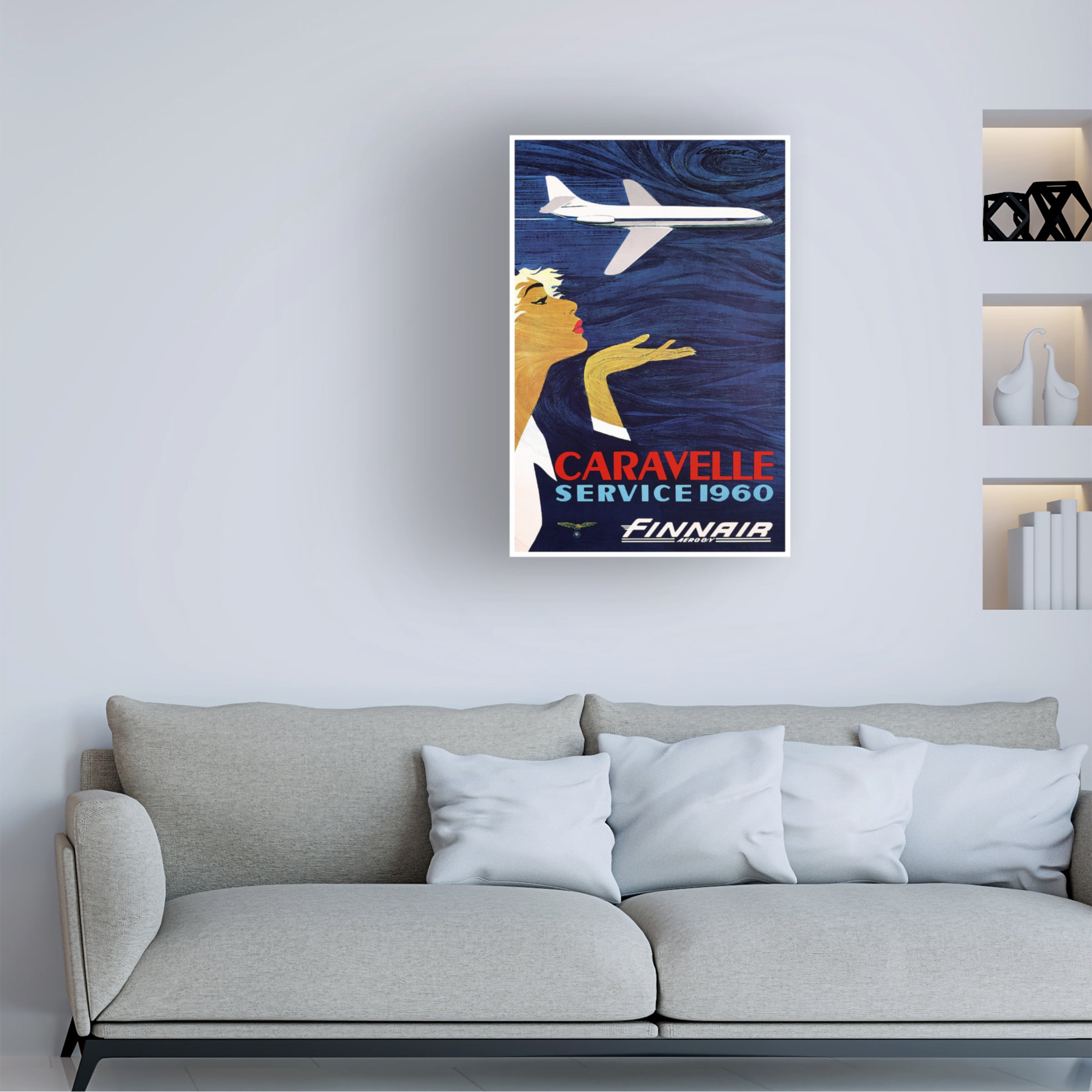 Trademark Fine Art 'Travel 43' Canvas Art by Vintage Lavoie
