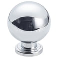 thumbnail image 3 of WHAMVOX Brass Cabinet Knob Silver Drawer Handle for Furniture Decor Multipurpose Durable Elegant Design, 3 of 8