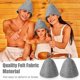 thumbnail image 5 of 12Pcs Sauna Hat Felt Bath Hat Head Protection Absorbent Sauna Cap for Sauna Shower Bath Steam Room A, 5 of 5