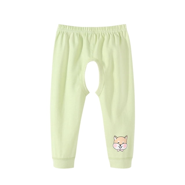 Odeerbi 0-2 Años Niños Niñas Pantalones Cubrepañal Pantalones Para Bebé Con Entrepierna Abierta Para Cambiar Fácilmente El Pañal Pantalones Con Cintura Elástica