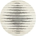 thumbnail image 1 of Ahgly Company Machine Washable Indoor Round Contemporary Antique White Beige Area Rugs, 8' Round, 1 of 7