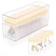 thumbnail image 1 of Joyero de Acrílico, Organizador de Joyas Transparente con 20 Bolsas Portátiles con Cremallera Antioxidantes, Joyero de Viaje Amarillo, 1 of 8