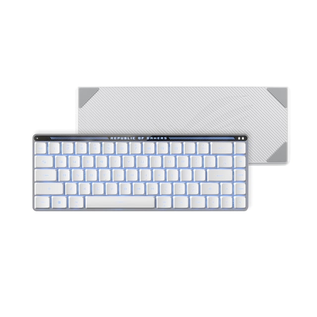 Teclado para juegos ASUS ROG Falchion RX de perfil bajo, 65% inalámbrico