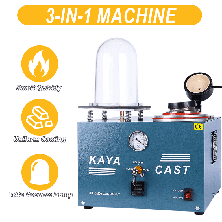 TOOLTOS CAST Jewelry Precision Vacuum Investing Casting Melting