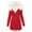 Red, variant on Azrian Women's Plus Size Winter Warm Puffer Coat Outwear,Comfy Stylish Stitching Long Sleeve Printed Casual Long Cardigan Tops