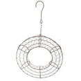 thumbnail image 4 of 26cm Iron Frame Wire Wreath Metal Planter Wall DIY Decoration, 4 of 7