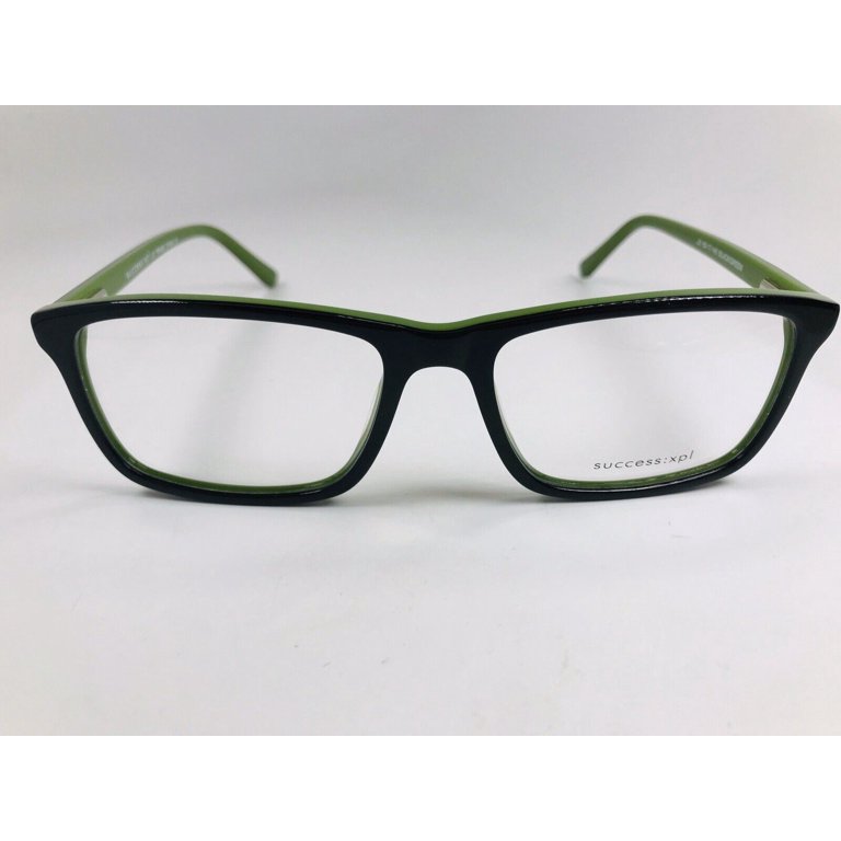 New Designer Inspired SUCCESS XPL Black & Green JO Eyeglasses 55mm with Case New Designer Inspired SUCCESS XPL Black & Green JO  main image 3