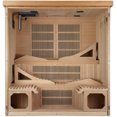 thumbnail image 2 of Golden Designs Monaco Sauna Infrarouge Lointain pour 6 Personnes Près de Zéro EMF Canadien Hemlock, 2 of 3