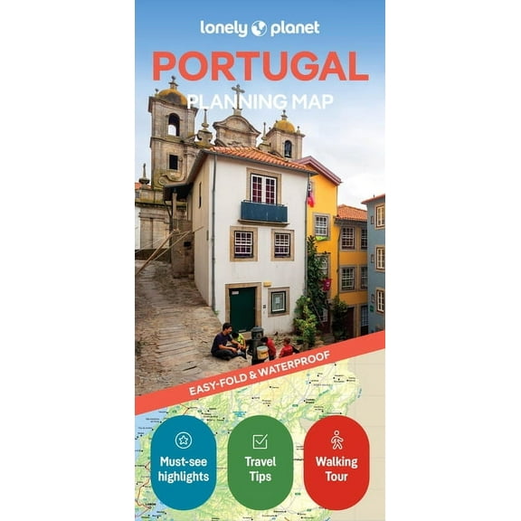 Map Lonely Planet Portugal Planning Map, (Paperback)