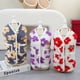 thumbnail image 2 of Ropa para mascotas, ropa para perros, ropa de otoño e invierno, ropa para mascotas de gato de peluche, ropa de invierno con flores de cinco hojas y vellón, 2 of 5