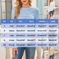 thumbnail image 2 of Scyoekwg Women Long Sleeve Tops Crew Neck Hollow Out Shirts Fall Tops Trendy Solid Color Dressy Casual Blouses Lightweight Women Blouses Pullover (Beige,XXL), 2 of 8
