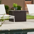 thumbnail image 2 of Rubbermaid 11" Width Deck Box, Medium, 74 Gallon, Brown, 2 of 8