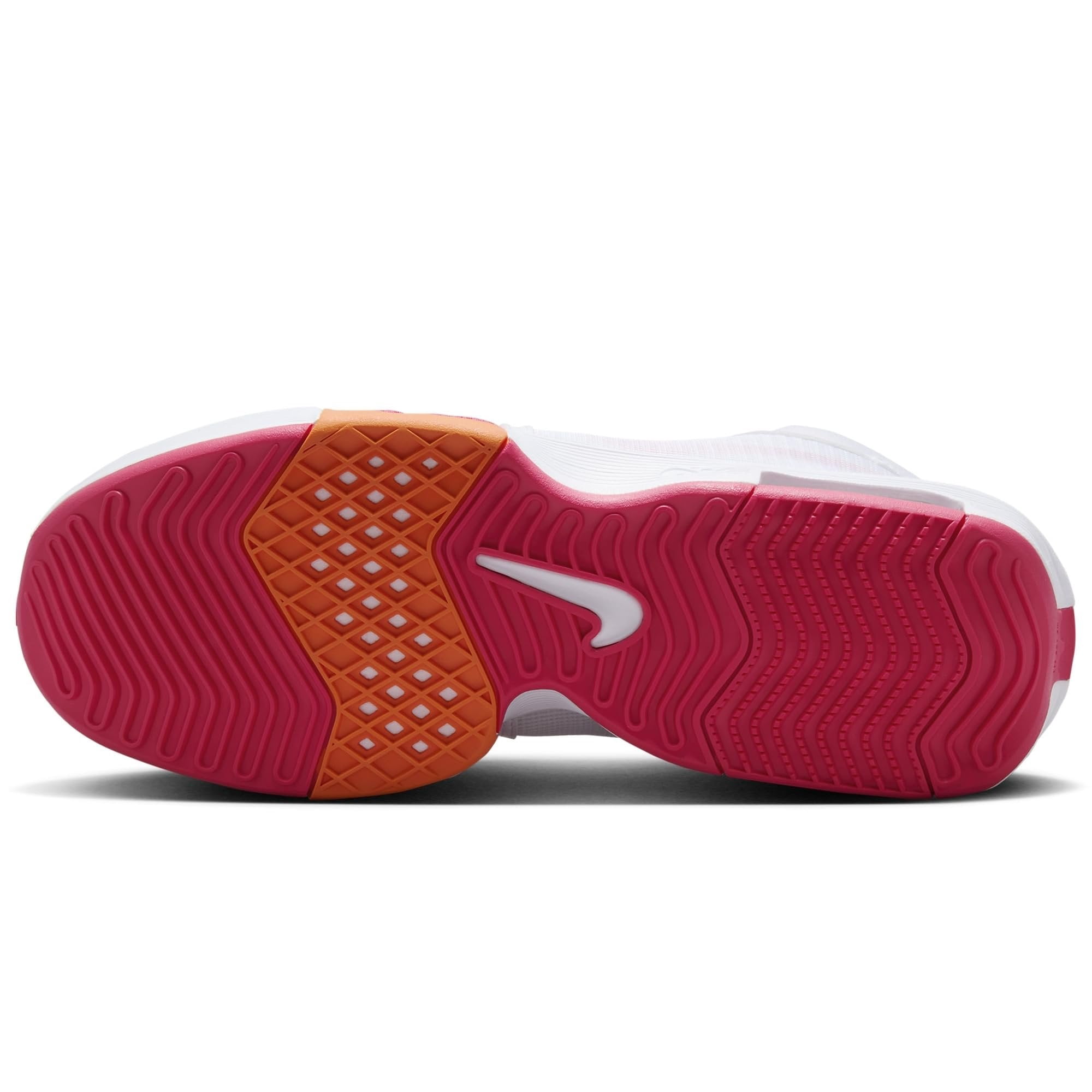 Nike LeBron Witness VIII White Aster Pink Mandarin‎ FB2239-104 Mens 8 Womens 9.5 Lebron Witness 8 Basketball Shoes FB2239-104, White/Bright  main image 3
