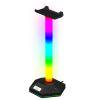 thumbnail image 2 of Kuymtek Soporte para auriculares RGB para juegos 12 modos de luz Soporte para auriculares Base translúcida hueca, 2 of 7