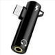 thumbnail image 2 of 3X Adaptador de Audio Tipo C Gancho Llamada MúSica Carga Convertidor de Auriculares de Orificio Redondo 2 en 1 de 3,5 mm, 2 of 7