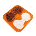 thumbnail image 2 of Lick Pad for Dog Cat Slower Feeder Licky Mat for Puppy Kitten Silicone Dispenser Pet Feeding Licking Mat Bathing Distraction Pad, 2 of 5