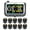 10 Anti Theft, variant on EEZTire-TPMS4 Real Time/24x7 Tire Pressure Monitoring System - Color Monitor 4 AT Sensors