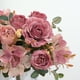 thumbnail image 4 of 1 Ramo de peonías artificiales - Seda, realistas y no necesitan jarrón - para bodas, hogar y decoración, 4 of 8