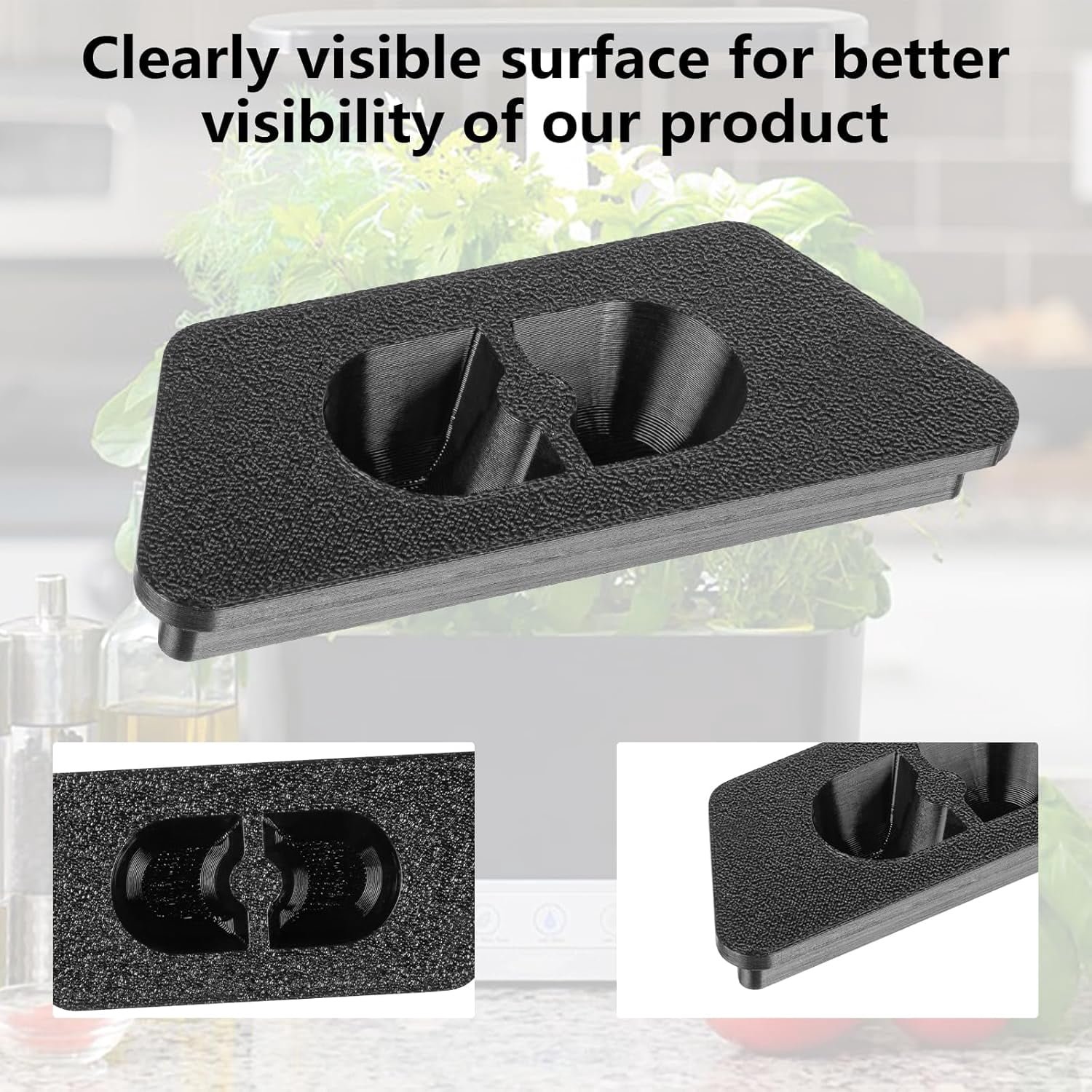 Water Fill Cap Compatible with AeroGarden Harvest, Durable Reusable Refill Cap Replacement for Indoor Hydroponic System