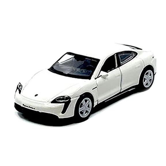 Maisto 15700-24H Porsche Taycan Turbo S White Speed Icons Series 1-64 Scale Diecast Model Car